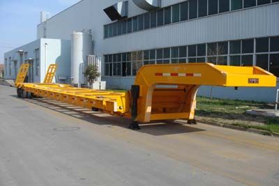 Qingte  QDT9390TDS Low flatbed semi-trailer