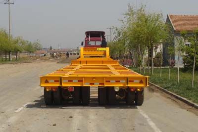 Qingte  QDT9390TDS Low flatbed semi-trailer