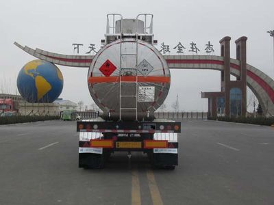 Zhengkang Hongtai brand automobiles HHT9404GYQ Semi trailer for liquefied gas transportation