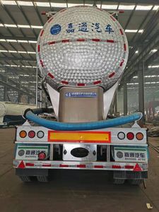 Jiayuntong  JTC9409GFLL Aluminum alloy medium density powder material transportation semi-trailer