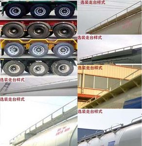 Liangshan Yuantian  AYC9406GFL Medium density powder material transportation semi-trailer