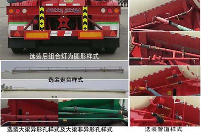 Cizhou  CZP9400GXH1 Lower ash semi-trailer