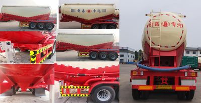 Cizhou  CZP9400GXH1 Lower ash semi-trailer