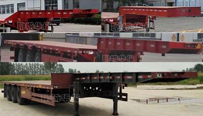 Jirun Tong  HJV9400TDP Low flatbed semi-trailer