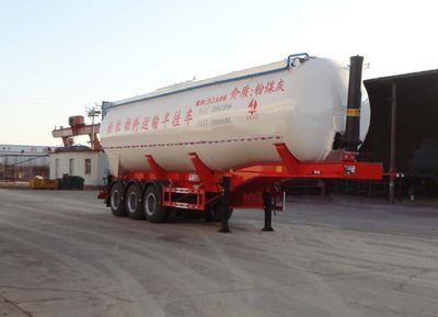 Zhengkang Hongtai brand automobiles HHT9406GFL Medium density powder material transportation semi-trailer