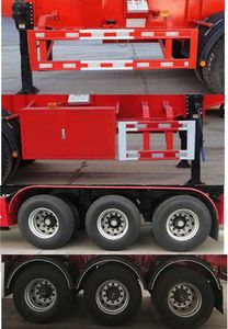 Zhengkang Hongtai brand automobiles HHT9406GFL Medium density powder material transportation semi-trailer