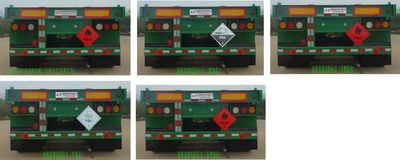 Fushi  LFS9404TWY Transport semi-trailer of dangerous goods tank frame