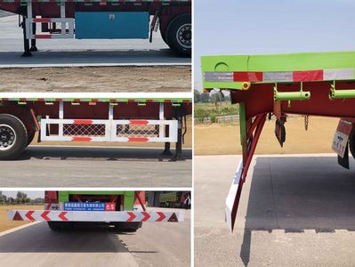 Qilu Pengcheng brand automobiles PCC9400TPB Flat transport semi-trailer