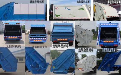 Tianwei Yuan  TWY5161ZYSE5 Compressed garbage truck