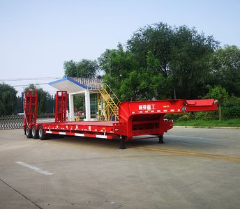 Tonghua  WTY9401TDP2 Low flatbed semi-trailer