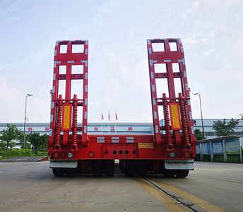 Tonghua  WTY9401TDP2 Low flatbed semi-trailer