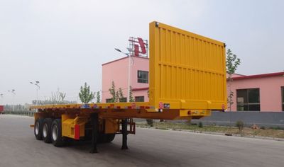 Haotong  LWG9404ZZXP Flat dump semi-trailer