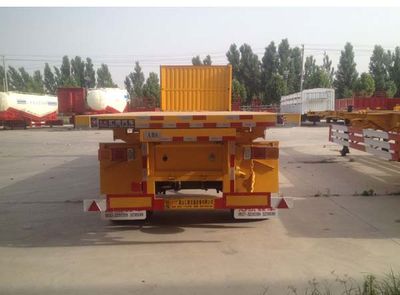 Haotong  LWG9404ZZXP Flat dump semi-trailer