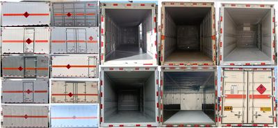 Hongxingda  SJR5042XRQ6 Flammable gas box transport vehicle