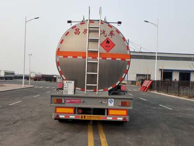 Changhua  HCH9402GRYD Flammable liquid tank transport semi-trailer