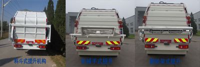 Hualin  HLT5128ZYS Compressed garbage truck