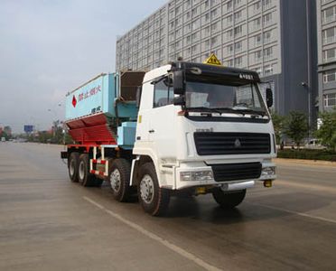 Jiancheng JC5312THZZZOn site mixed loading ammonium oil explosive truck