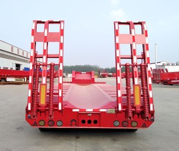 Chenlu  LJT9353TDP Low flatbed semi-trailer