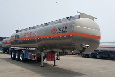 Mastercard SDW9408GYYC Aluminum alloy oil transport semi-trailer