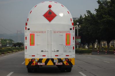 Jiuyuan  KP9405GDYTA Low temperature liquid transport semi-trailer