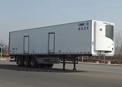 Lingyu CLY9400XLCA1Refrigerated semi-trailer