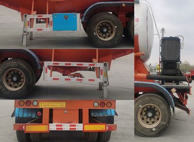 Zhongyu Guoyu brand automobiles ZGY9402GXHA Lower ash semi-trailer