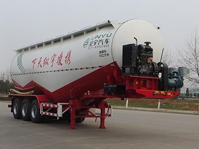 Lingyu  CLY9401GFL7 Low density powder material transportation semi-trailer