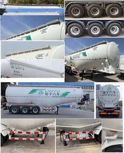 Lingyu  CLY9401GFL7 Low density powder material transportation semi-trailer