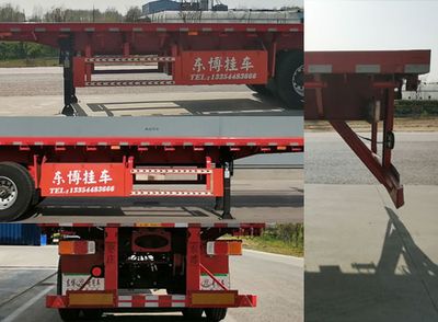 Lu Dongbo  ZDB9400TPB Flat transport semi-trailer