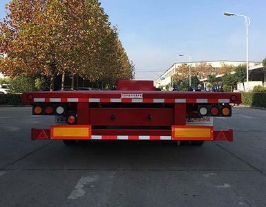 Huajun  ZCZ9402TDPJ Low flatbed semi-trailer