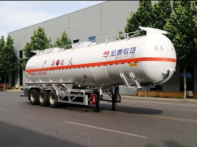 Zhengkang Hongtai brand automobiles HHT9404GRYG Flammable liquid tank transport semi-trailer