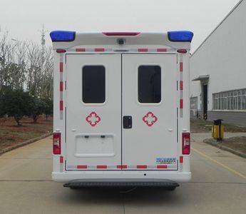 Jiangling Quanshun brand automobiles JX5036XJHML5 ambulance