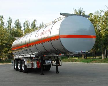 Jinxi  WPH9402GRYL Aluminum alloy flammable liquid tank transport semi-trailer