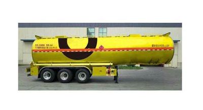 Jinxi  WPH9402GRYL Aluminum alloy flammable liquid tank transport semi-trailer