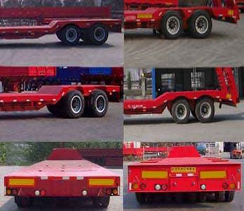 Guoshi Huabang brand automobiles XHB9350TDP Low flatbed semi-trailer