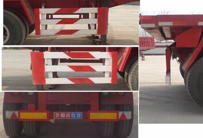 Ni Sheng  XSQ9350ZZXP Flat dump semi-trailer