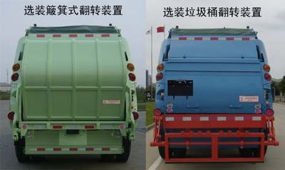 Yueda  YD5165ZYS Compressed garbage truck