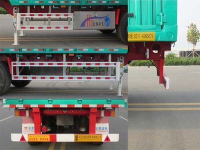 Zhengkang Hongtai brand automobiles HHT9407CCY Gantry transport semi-trailer