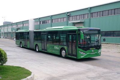 Guangtong Automobile GTQ6181BVEBT3 Pure electric articulated city buses