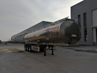 Tianming  TM9407GRHTC2 Lubricating oil tank transport semi-trailer