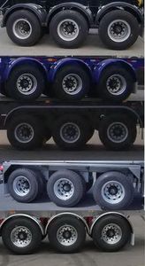 Tianming  TM9407GRHTC2 Lubricating oil tank transport semi-trailer