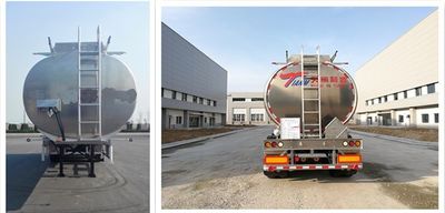 Tianming  TM9407GRHTC2 Lubricating oil tank transport semi-trailer