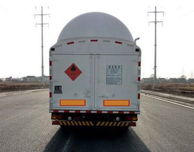 Han Zhong Shen Leng  ZHJ9400GDYN Low temperature liquid transport semi-trailer