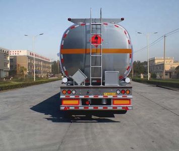 Hengxin Zhiyuan brand automobiles CHX9402GYY Aluminum alloy oil transport semi-trailer