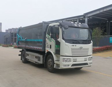 Hejia  HJK5180ZXLAJFBEV Pure electric box type garbage truck