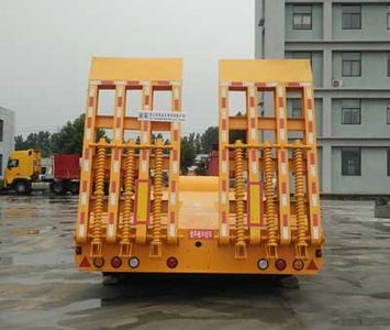 Juyunda brand automobile LZY9350TDP Low flatbed semi-trailer