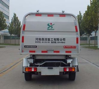 Senyuan  SMQ5022ZDJ Compressed docking garbage truck