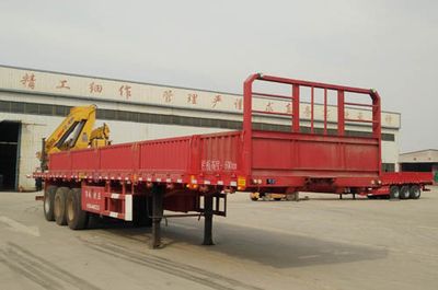 Xinkaida brand automobilesDLZ9402JSQTruck mounted lifting and transportation of semi-trailers