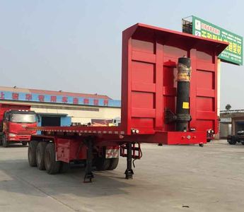 Junqiang JQ9401ZZXPFlat dump semi-trailer