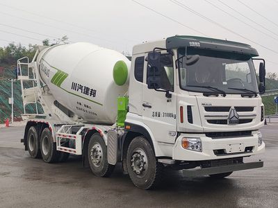 Chuanqi Jianbang brand automobiles JBJ5313GJBG6 Concrete mixing transport vehicle